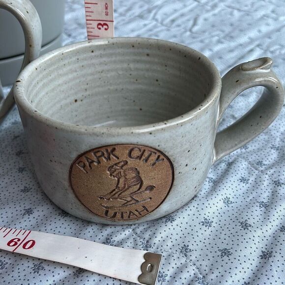 Clay Pen Pottery Park City Utah Coffee Mug, Soup Mug, Beer Mug - Picture 6 of 10